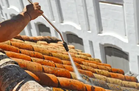 Nettoyage de toitures - Miramont de Guyenne